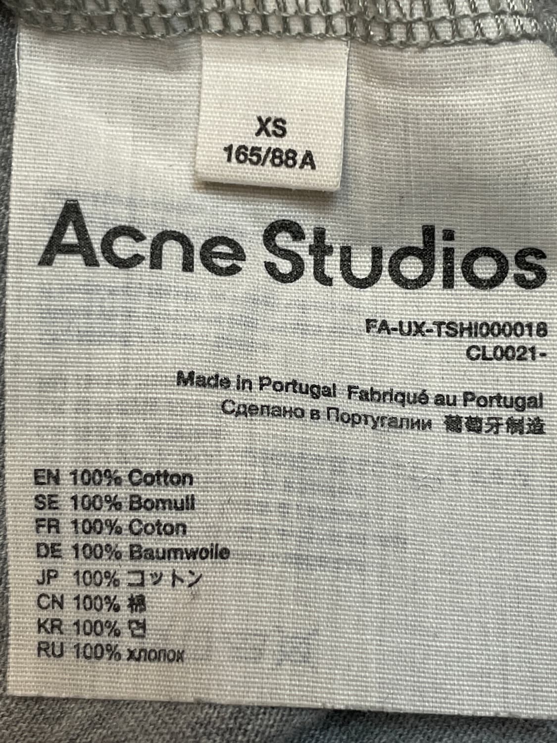 아크네 스튜디오 롱슬리브 티셔츠 상품이미지5