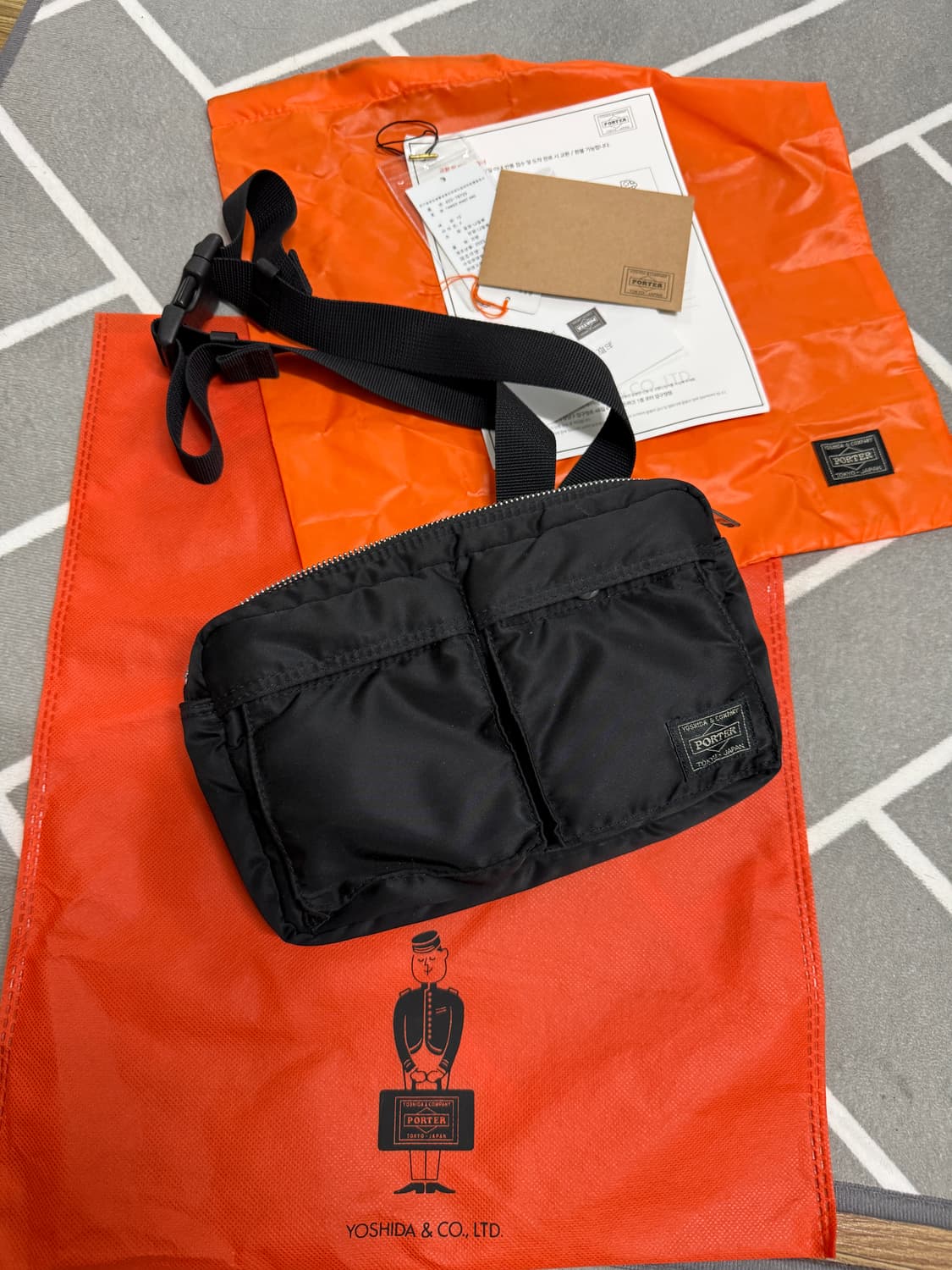 요시다포터 웨이스트백 상품이미지1