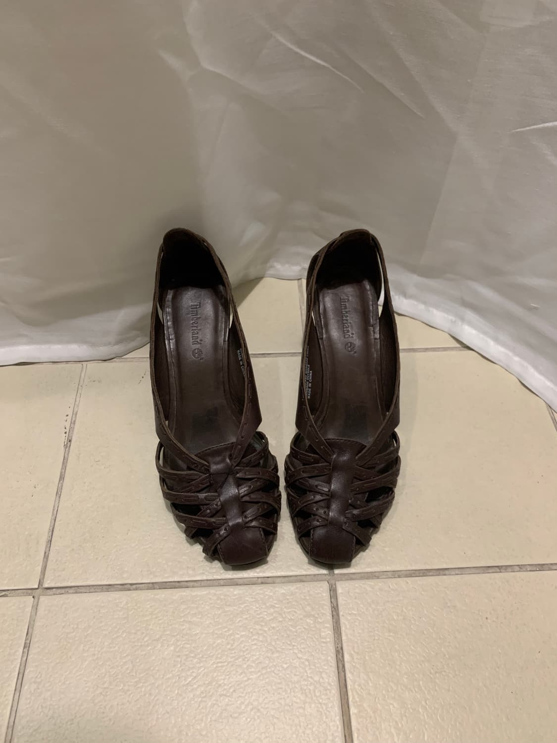 Timberland leather wedge heel 상품이미지1