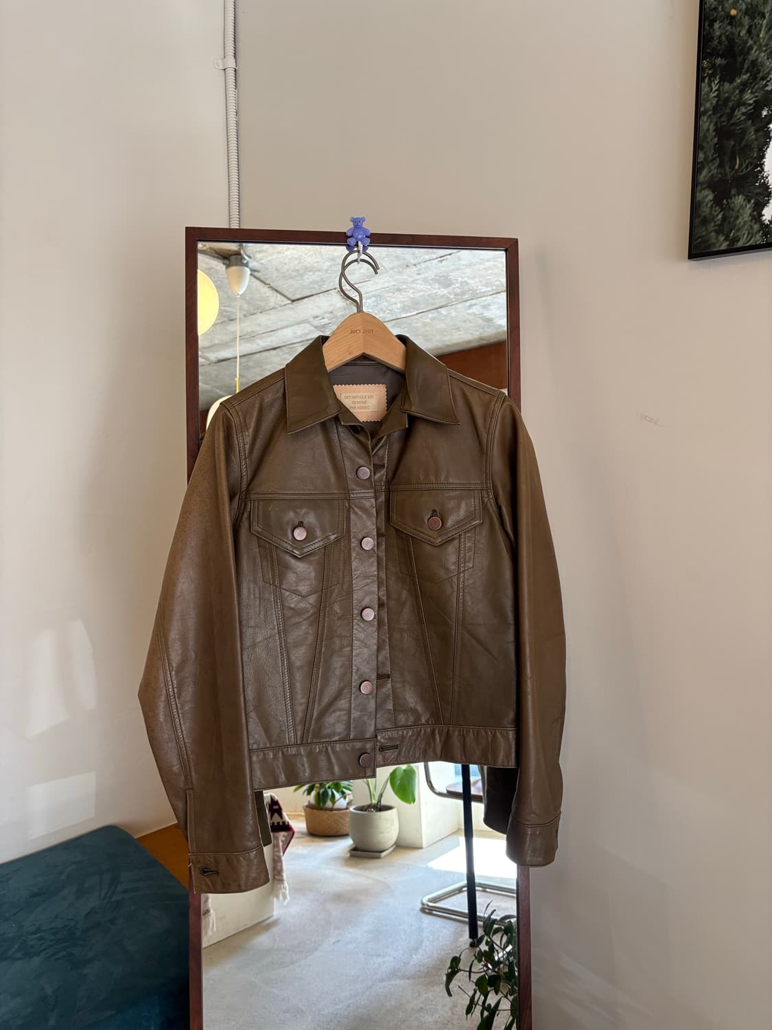 말가죽 빈티지 자켓 상품이미지1