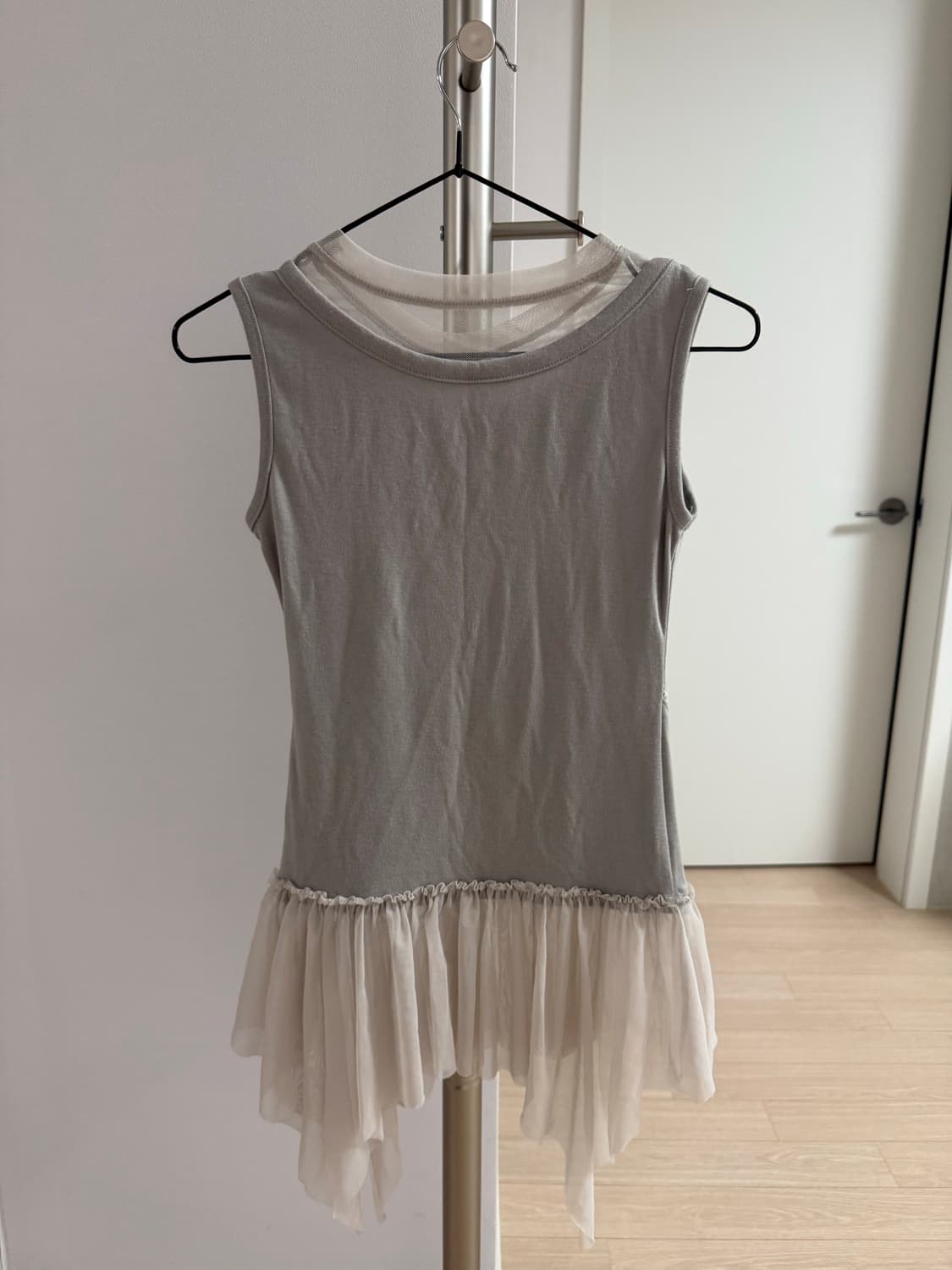 플레어업 Layered Lace Frill Sleeveless 상품이미지7