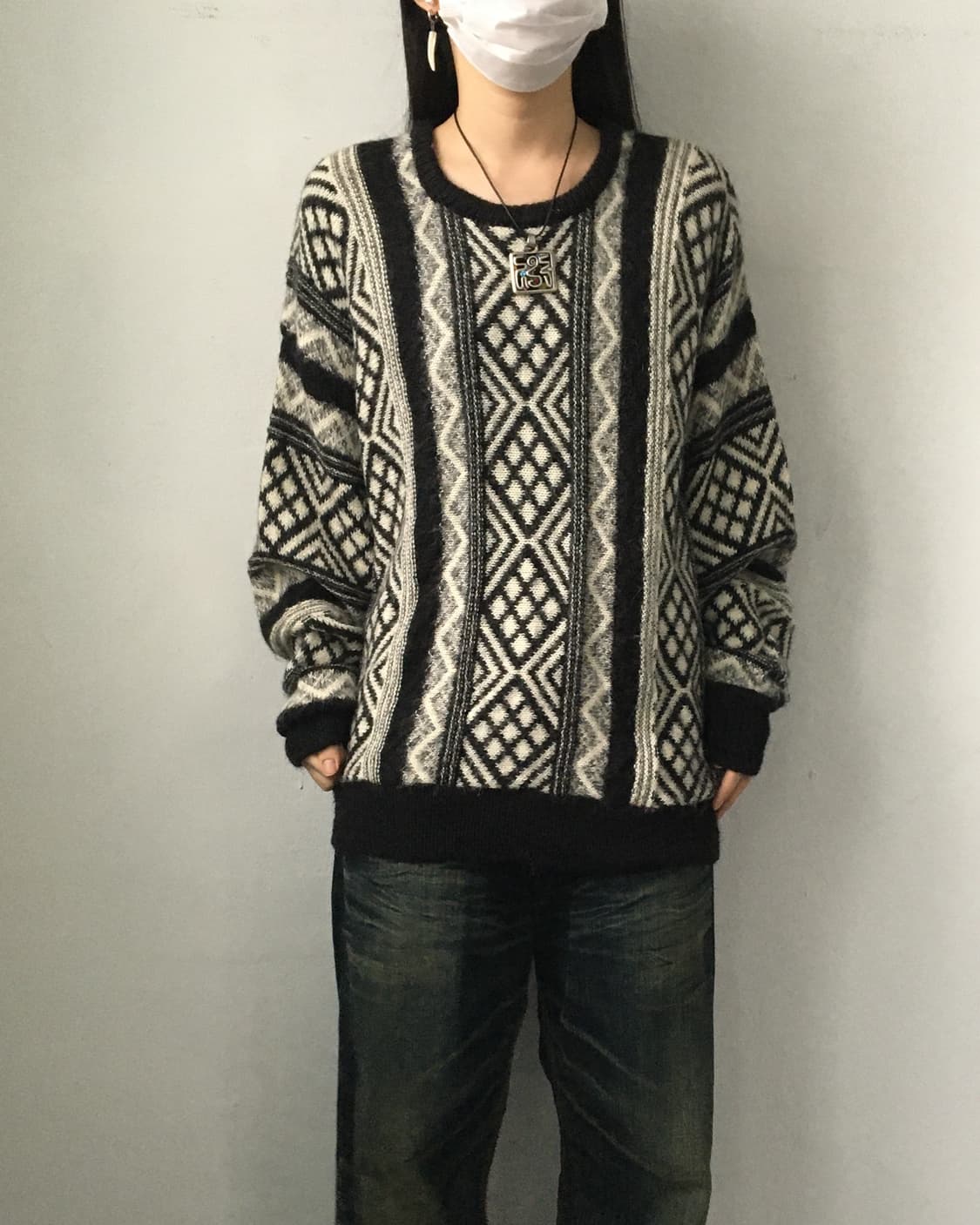 pattern knit 상품이미지6