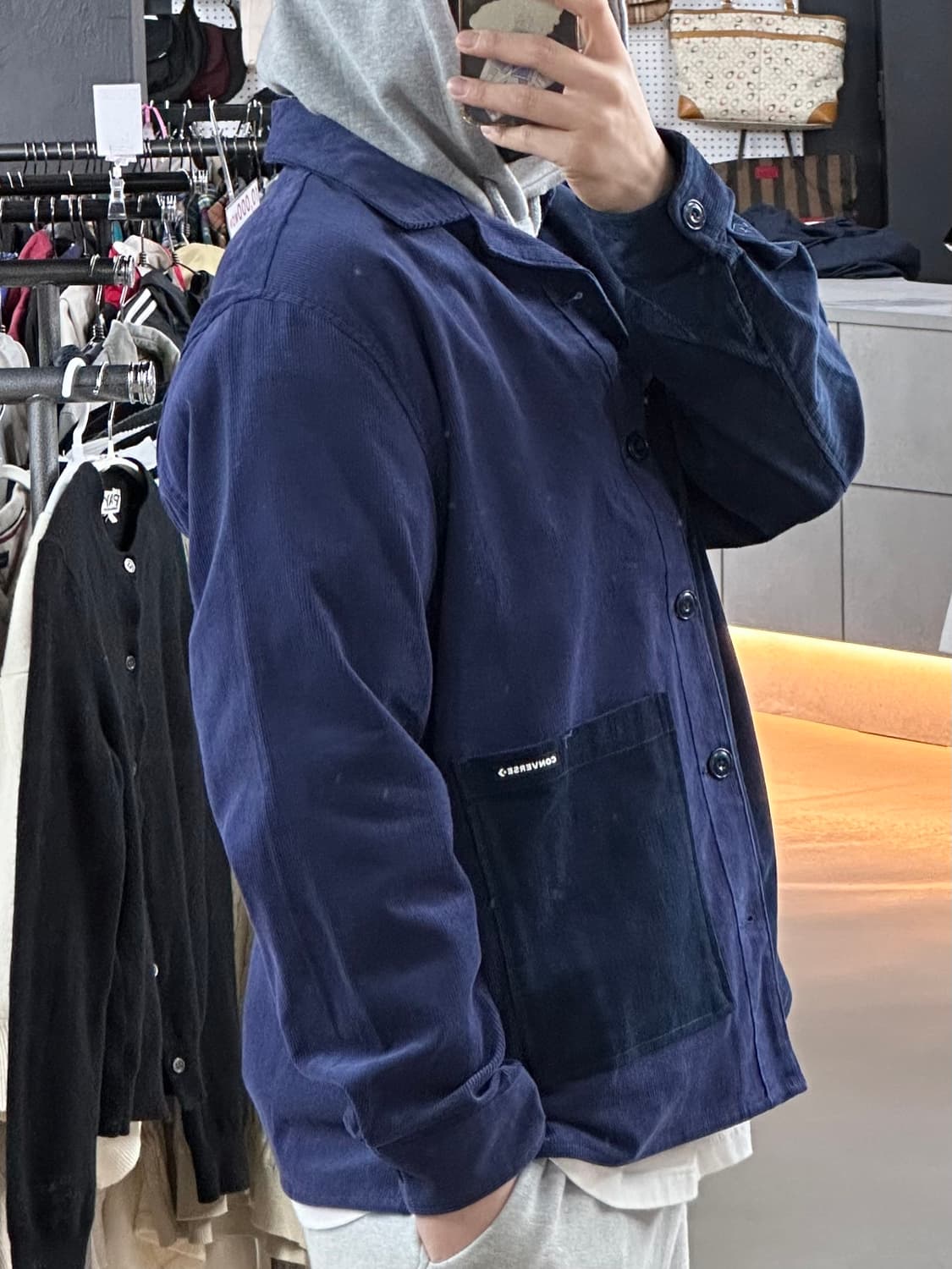 🔥컨버스 코듀로이 투톤 자켓🔥 상품이미지2