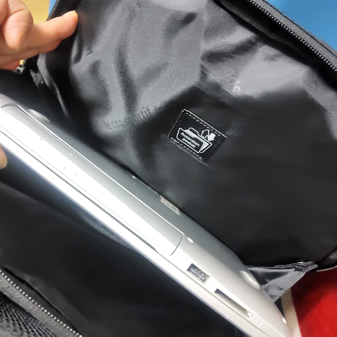 르꼬끄 백팩 가방  책가방 노트북 백팩 가방 블랙 상품이미지6