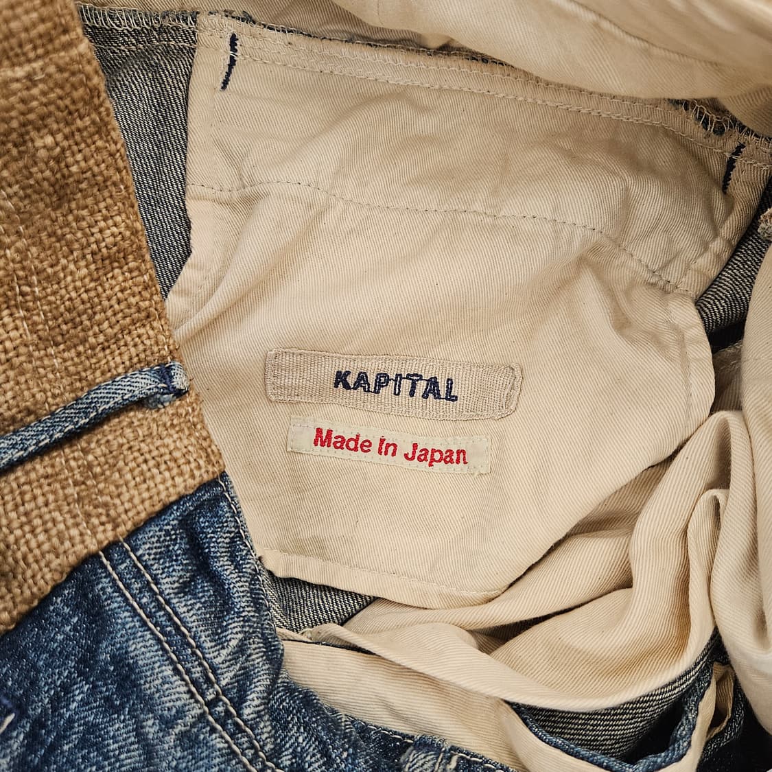 KAPITAL 캐피탈 데님팬츠 빈티지 청바지 30인치 일본산 일제 상품이미지10