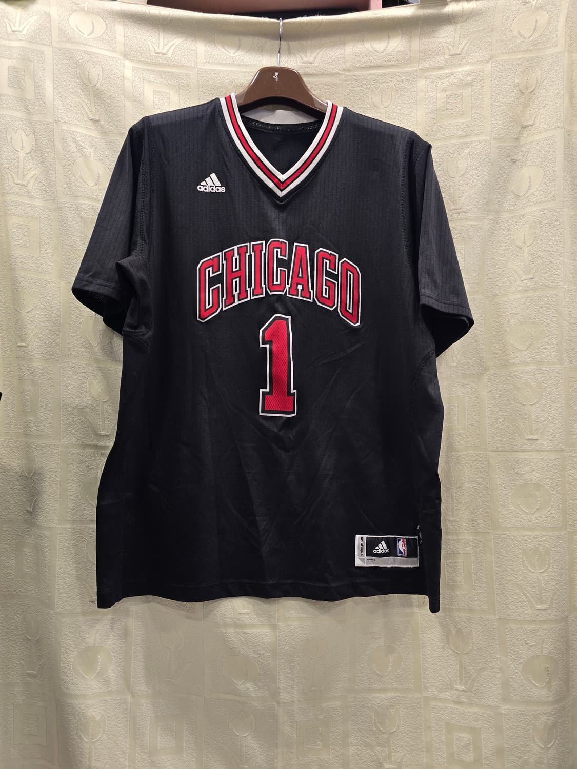 아디다스 시카고 불스 데릭 로즈 농구져지 유니폼 110 상품이미지1