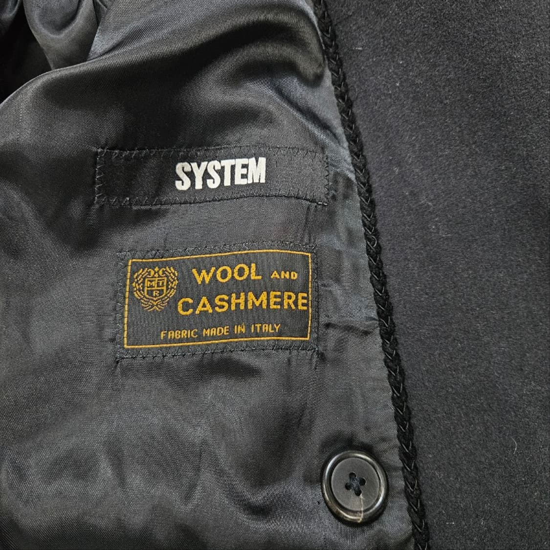 시스템 캐시미어 블렌드 더블 코트 100 상품이미지6