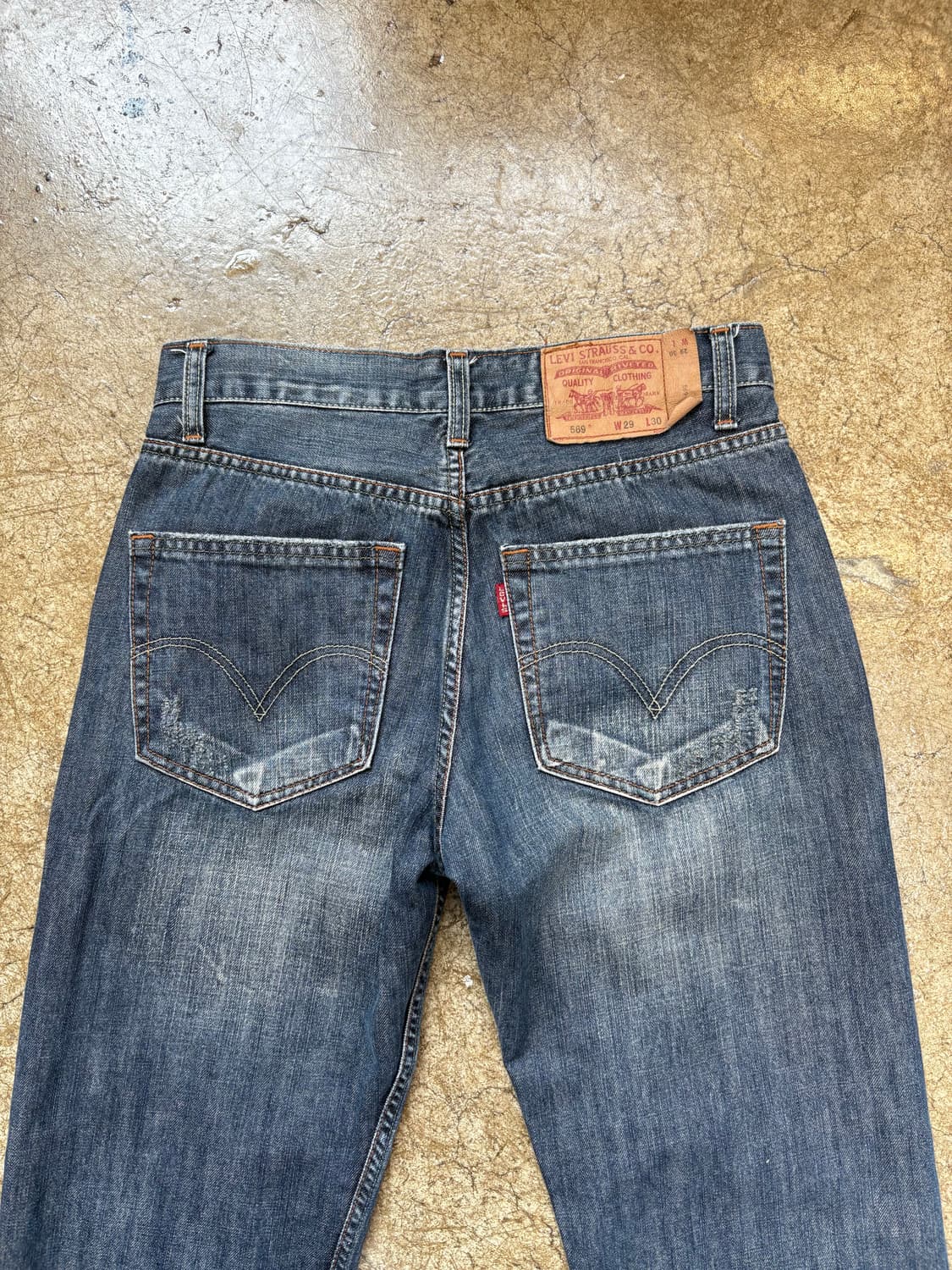 00s 리바이스 569 루즈 스트레이트 데님 상품이미지6