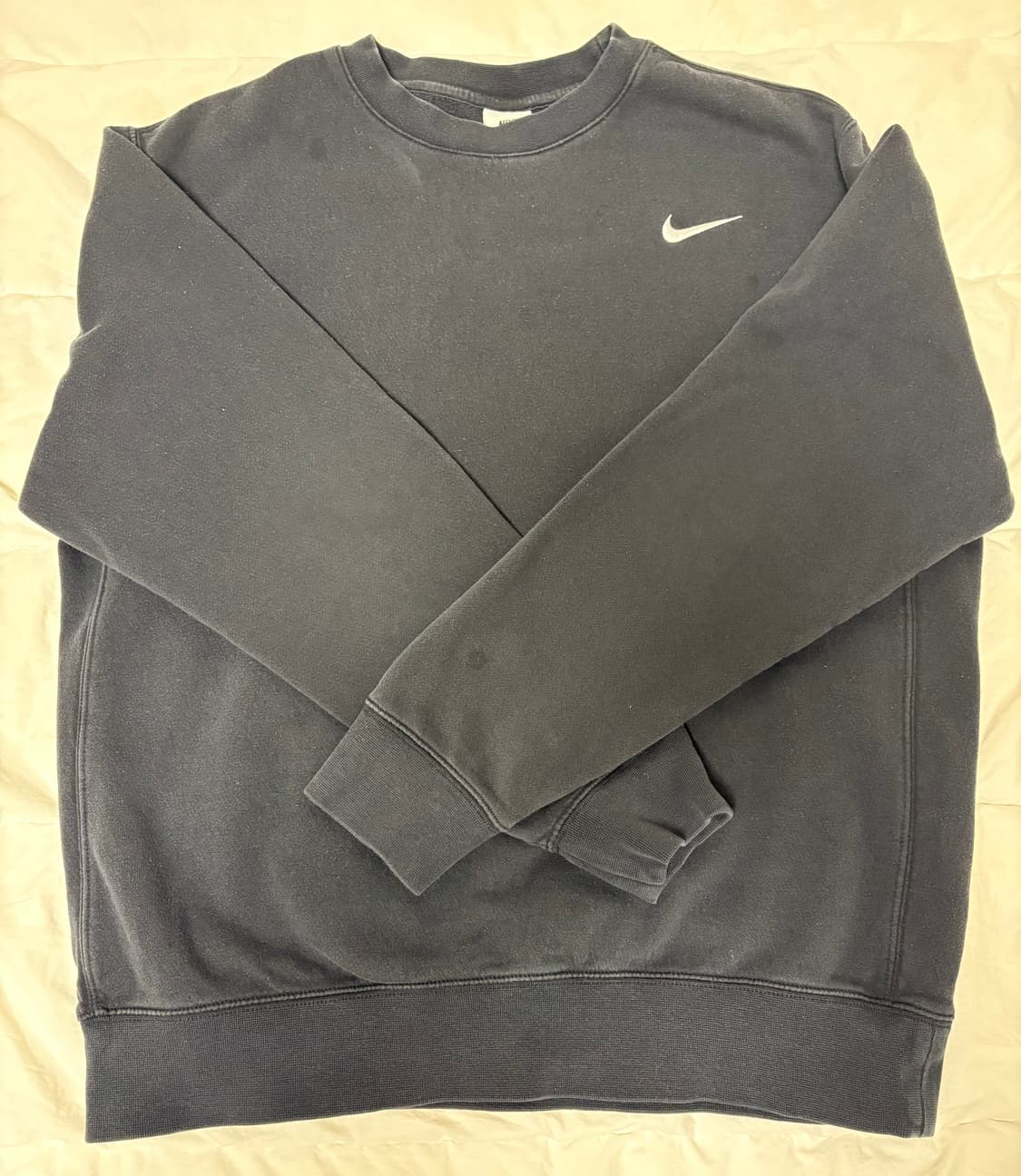 Nike Club Fleece Crew Black 나이키 스우시 맨투맨 상품이미지3