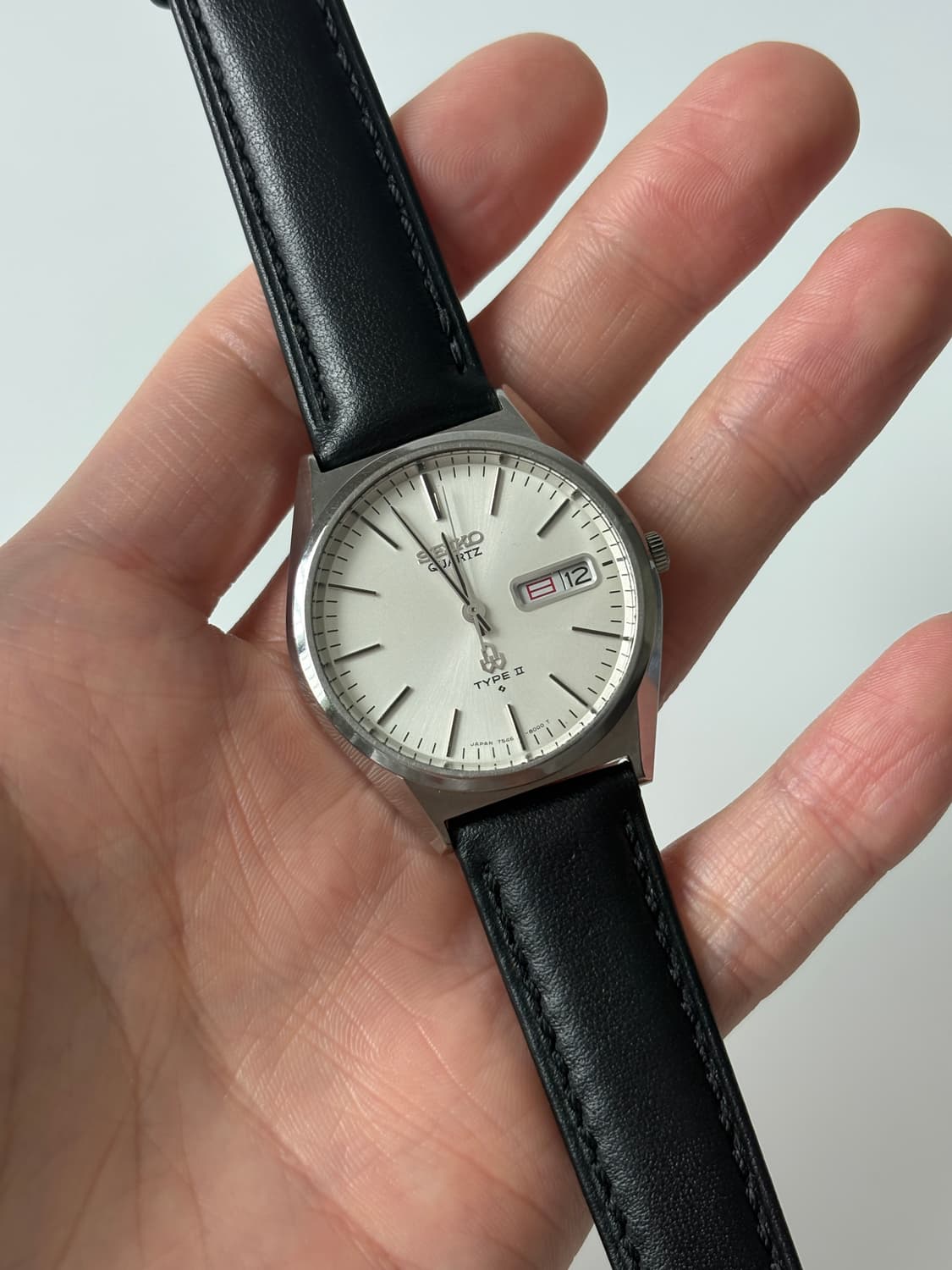 1970년대 Type2 실버 쿼츠 남성 상품이미지2
