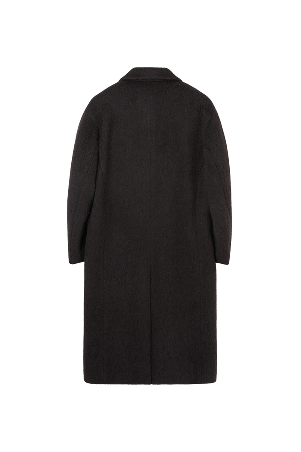 인사일런스 L 헤어리 알파카 오버사이즈 코트 DARK BROWN 브라운 상품이미지3