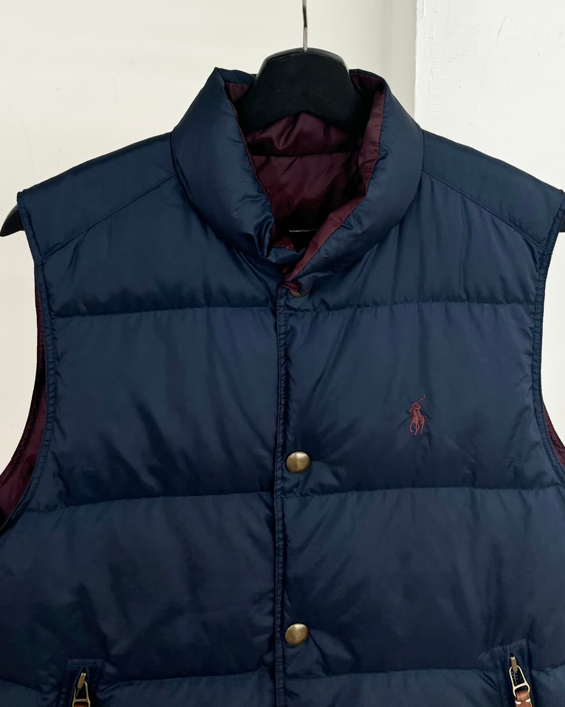 폴로 랄프로렌 리버시블 다운 패딩 조끼 상품이미지2