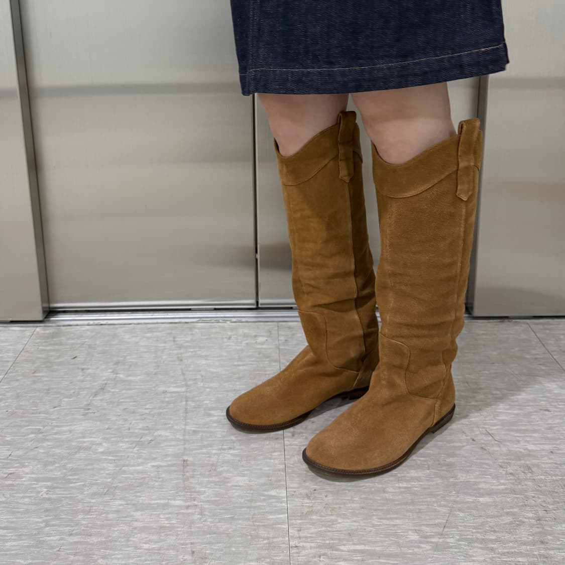 Margaret Howell suede long boot 상품이미지2