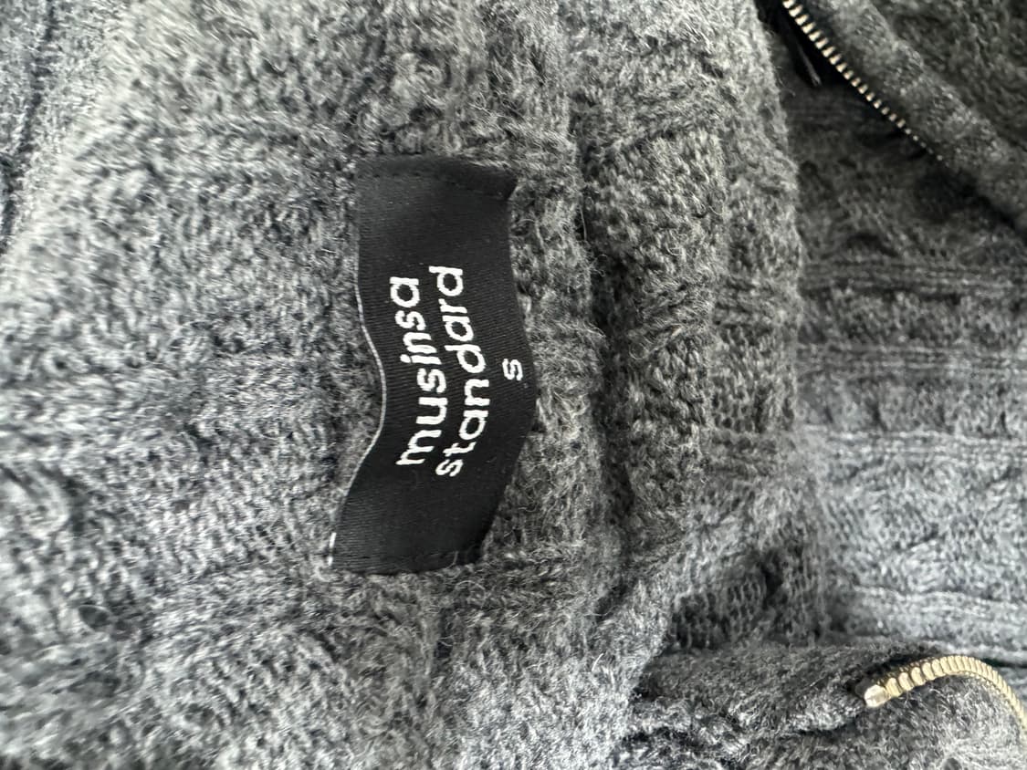 Musinsa Standard AranKnitting Hood Zipup 상품이미지3