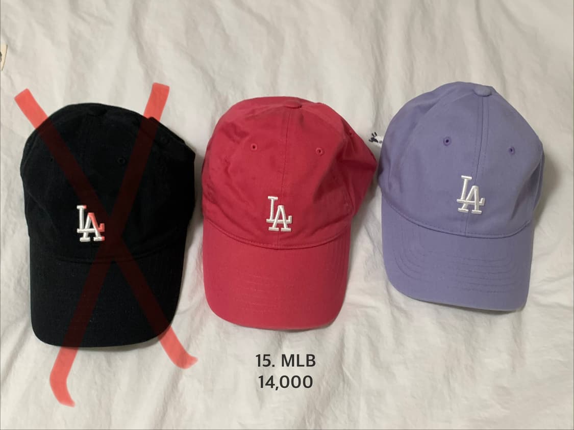 브랜드 볼캡 여러개 판매합니다 !! 상품이미지1