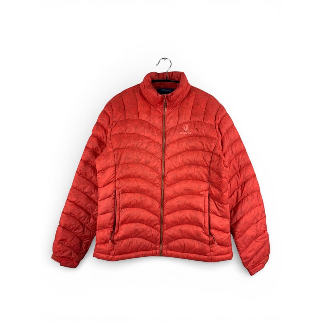 (100) 블랙야크 구스다운 경량패딩 오렌지 상품이미지1