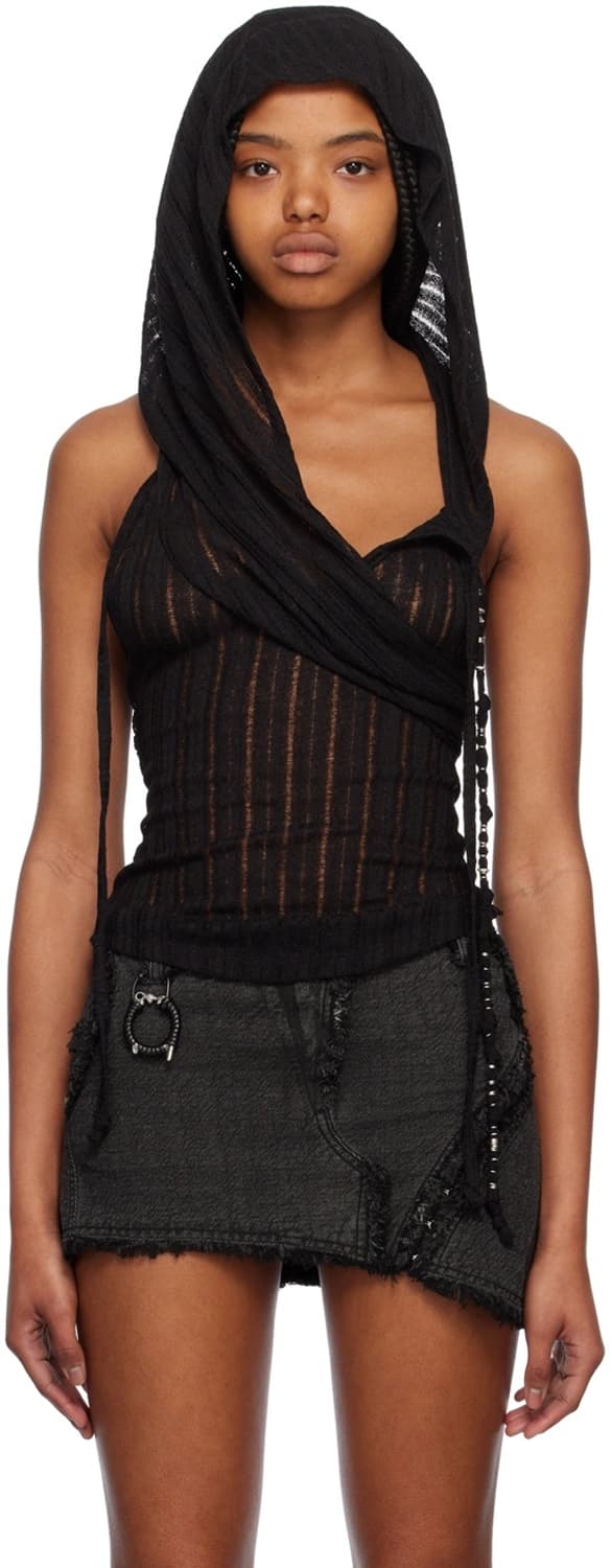 hyeinseo hooded halter top 상품이미지1