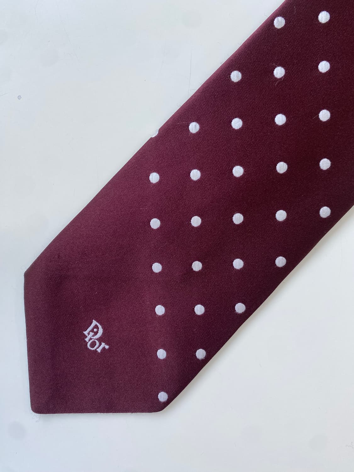 크리스찬 디올(Dior) 심플로고 명품 정품넥타이 상품이미지6