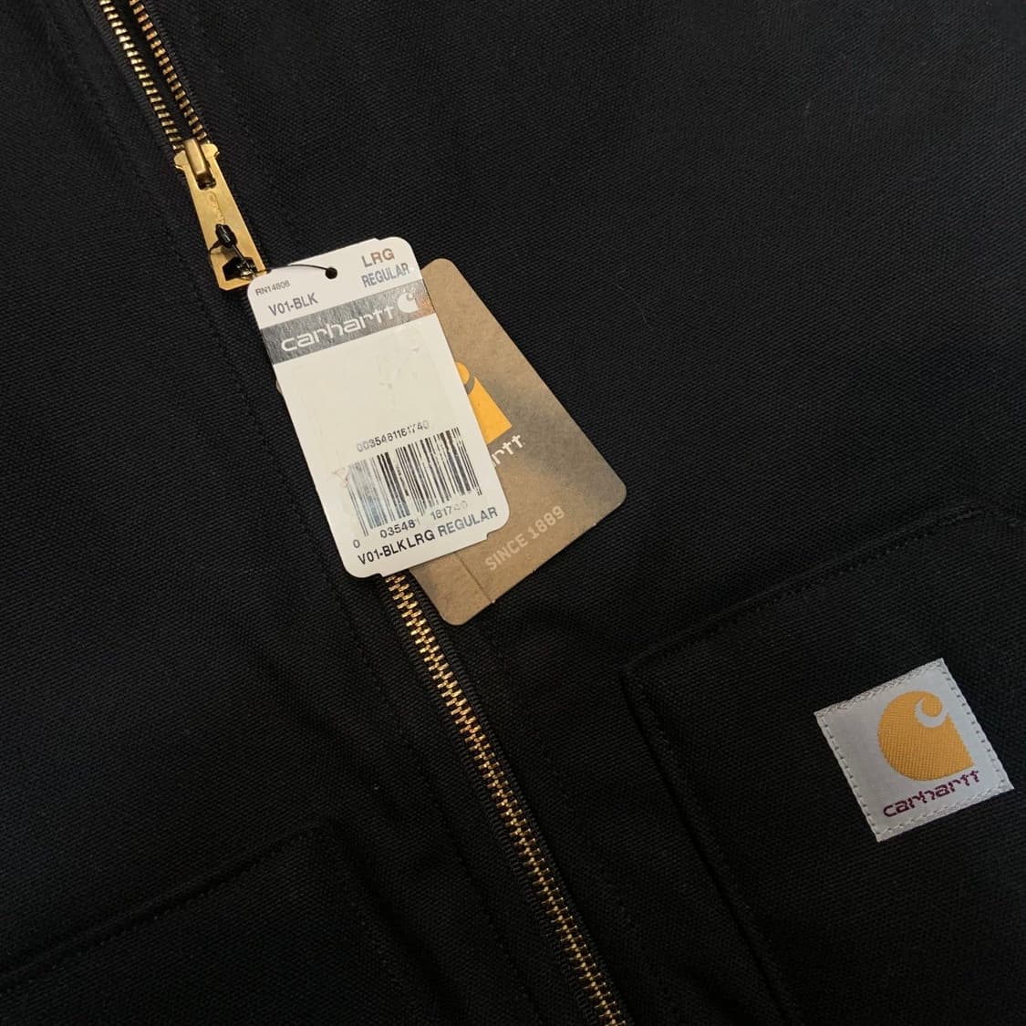 새상품)칼하트 캔버스 워크 덱 베스트 L 상품이미지2