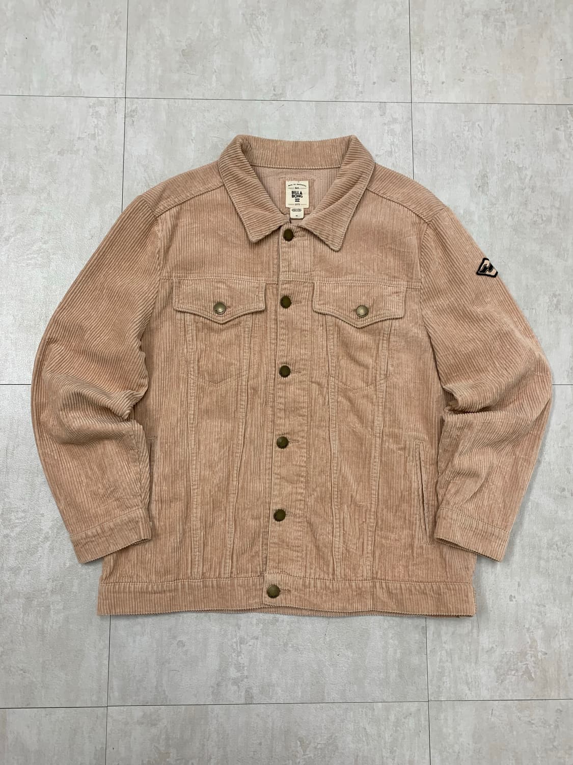 Billa bong 연핑크 코듀로이 자켓 #335 상품이미지1