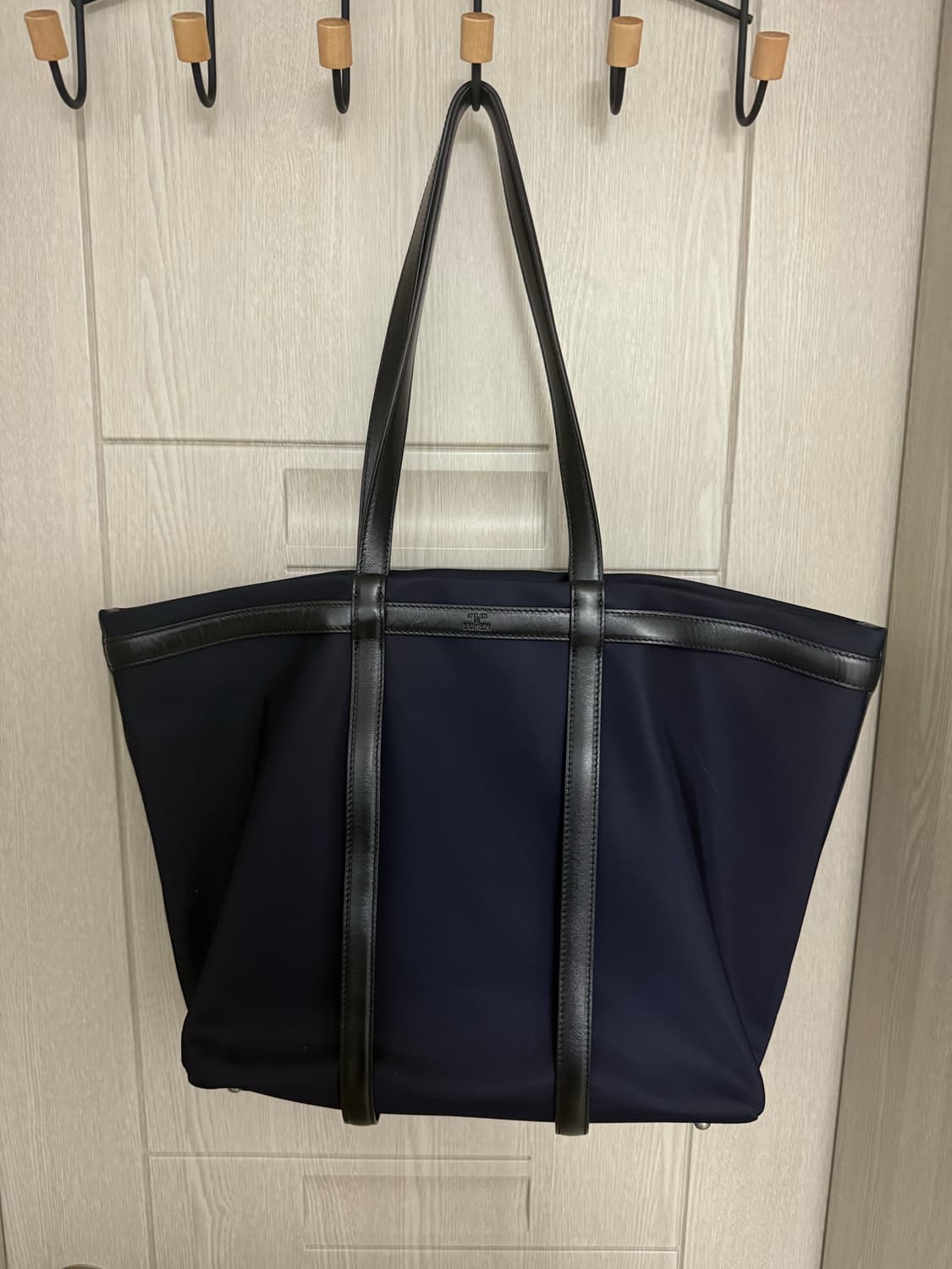 VOYAGE SHOPPER BAG INDIGO BLACK 상품이미지2