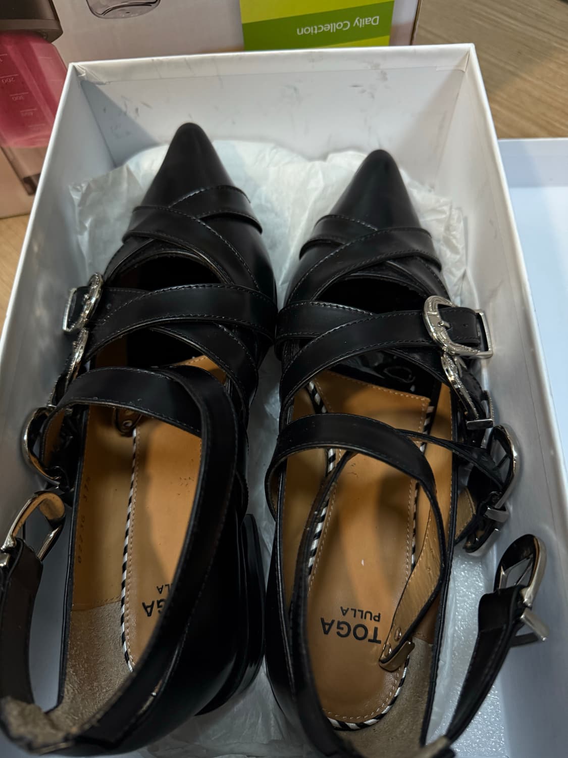 Toga Pulla 토가 풀라 AJ926 블랙 펌프스 37.5 상품이미지1