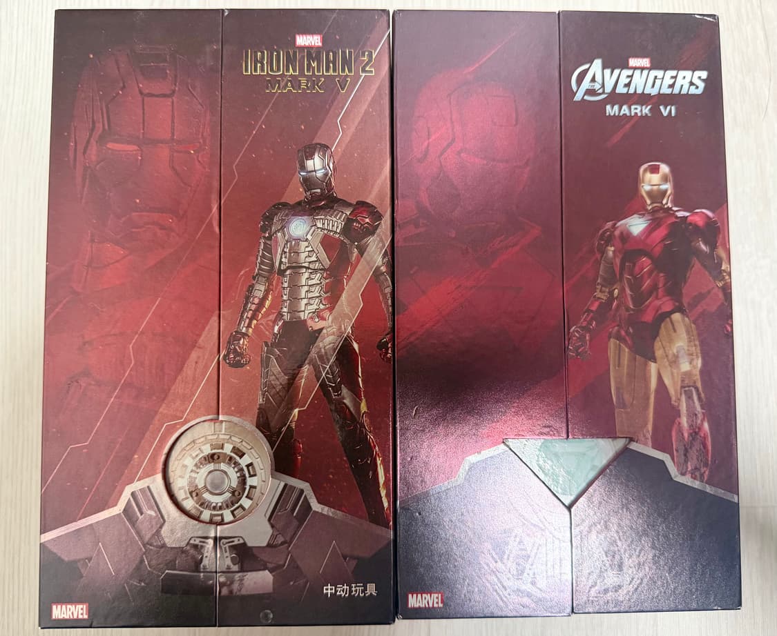 마블 아이언맨5,6 피규어 판매합니다 상품이미지1