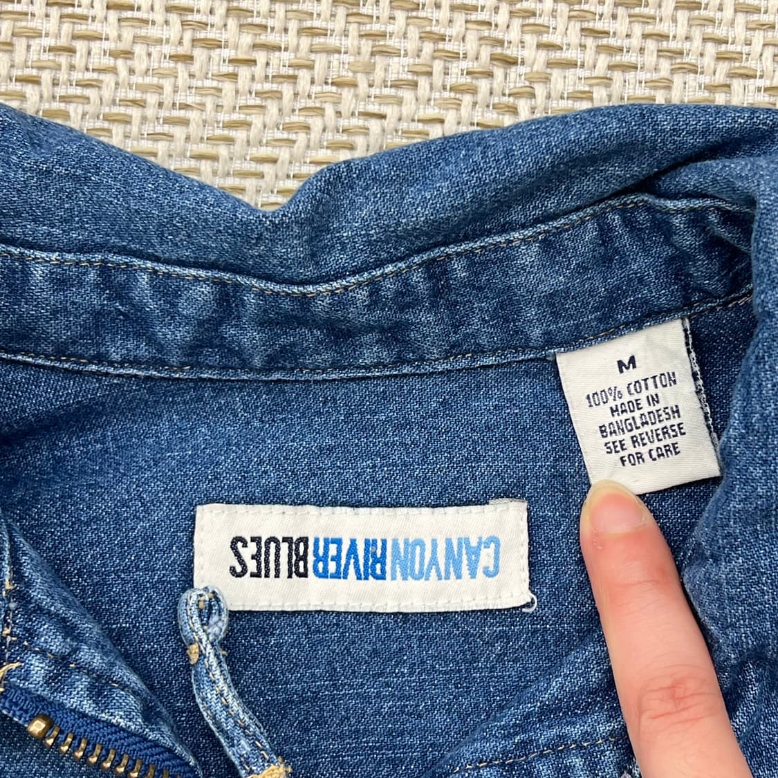 캔디오버롤즈 데님집업 자켓 r2469 상품이미지5