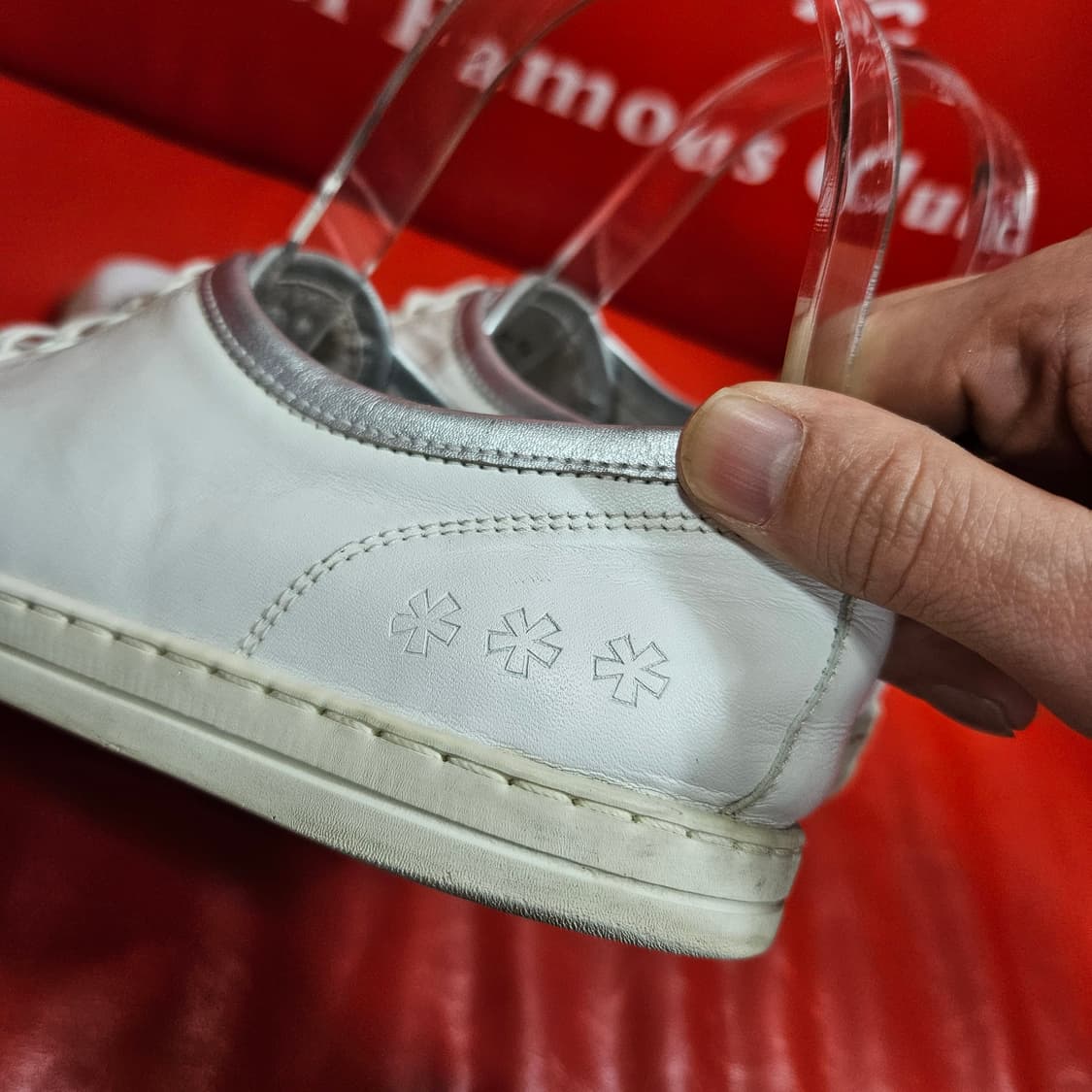 스웨어(S***R) in London 딘54 Y2k 가죽 스니커즈 42 상품이미지6