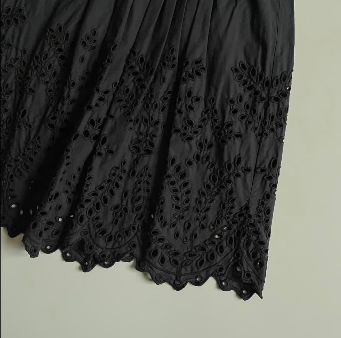 이자벨마랑 에뚜왈 펀칭 스커트 상품이미지3