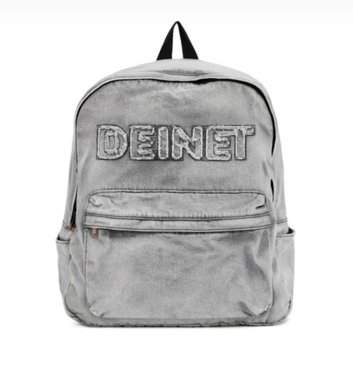 다이닛 로고 데님 백팩 블랙 상품이미지1