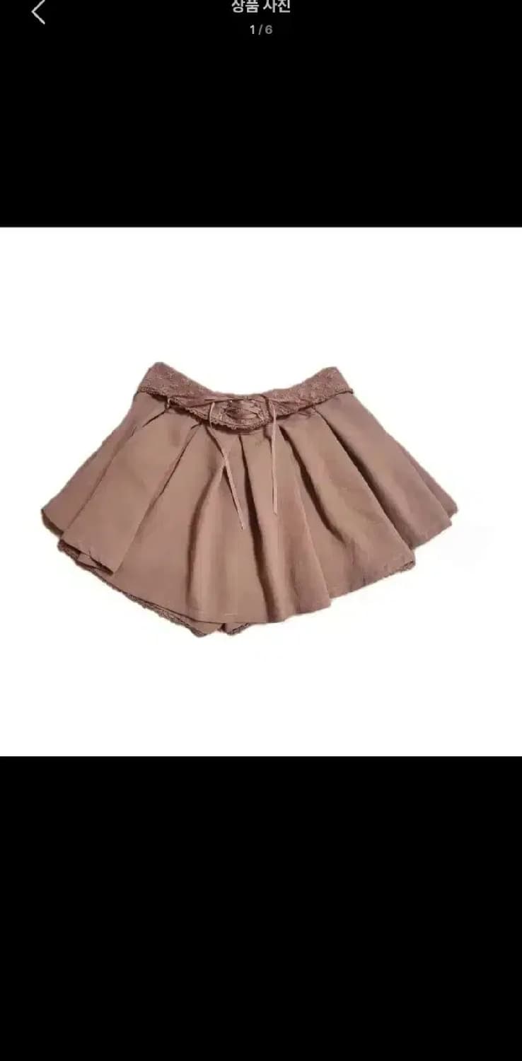 LIZ LISA 리즈리사 라떼갸루 브라운 스커트 큐롯 히메갸루 엑시즈팜 상품이미지4