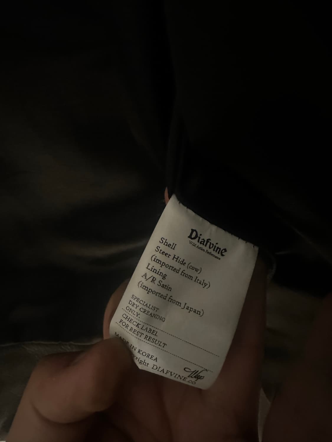 디아프바인 라이더 자켓 m 상품이미지4