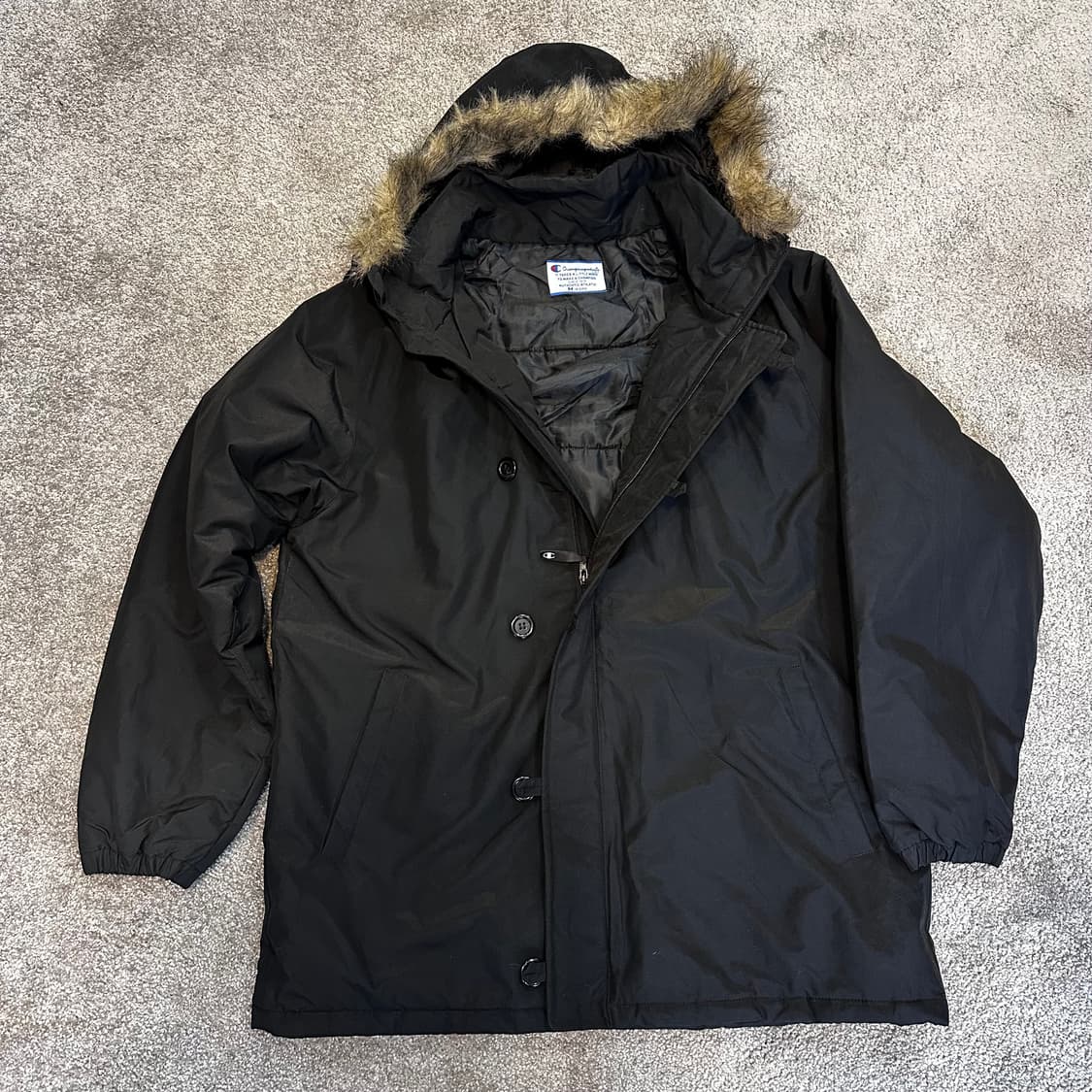 챔피온 블랙 야상 자켓L 상품이미지5