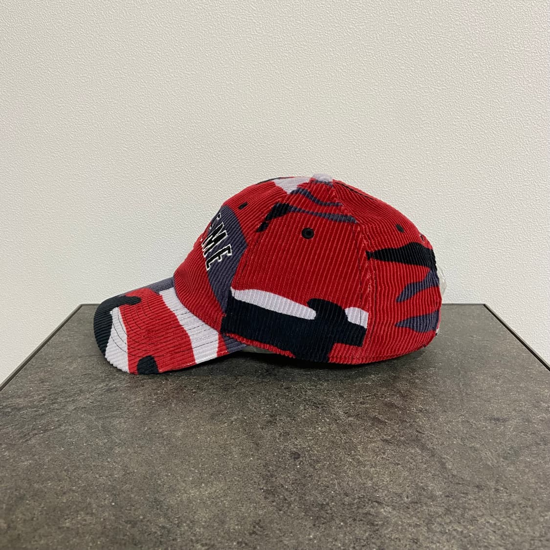 (OS) 슈프림 나이키 6패널 볼캡 모자 아크 로고 카모 레드 상품이미지3