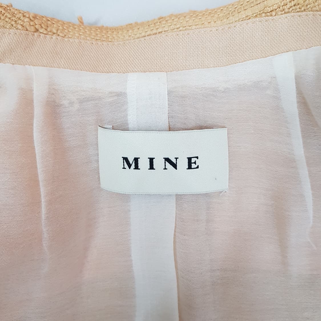 한섬 마인 2022 반팔 트위드 자켓 76-90-155사이즈 상품이미지8