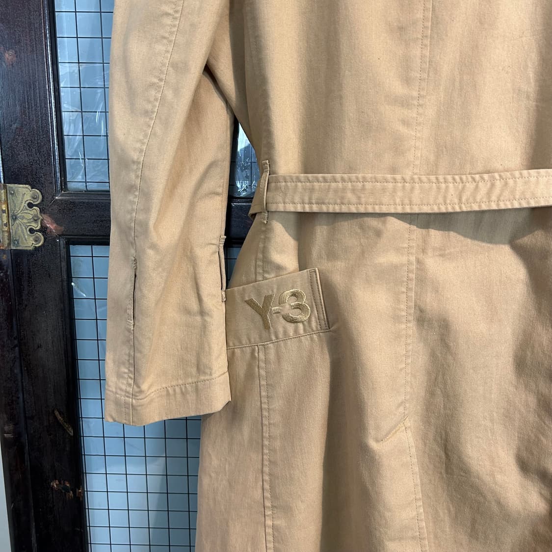 요지야마모토 Y3 퍼프슬리브 코튼 트렌치 코트 상품이미지7