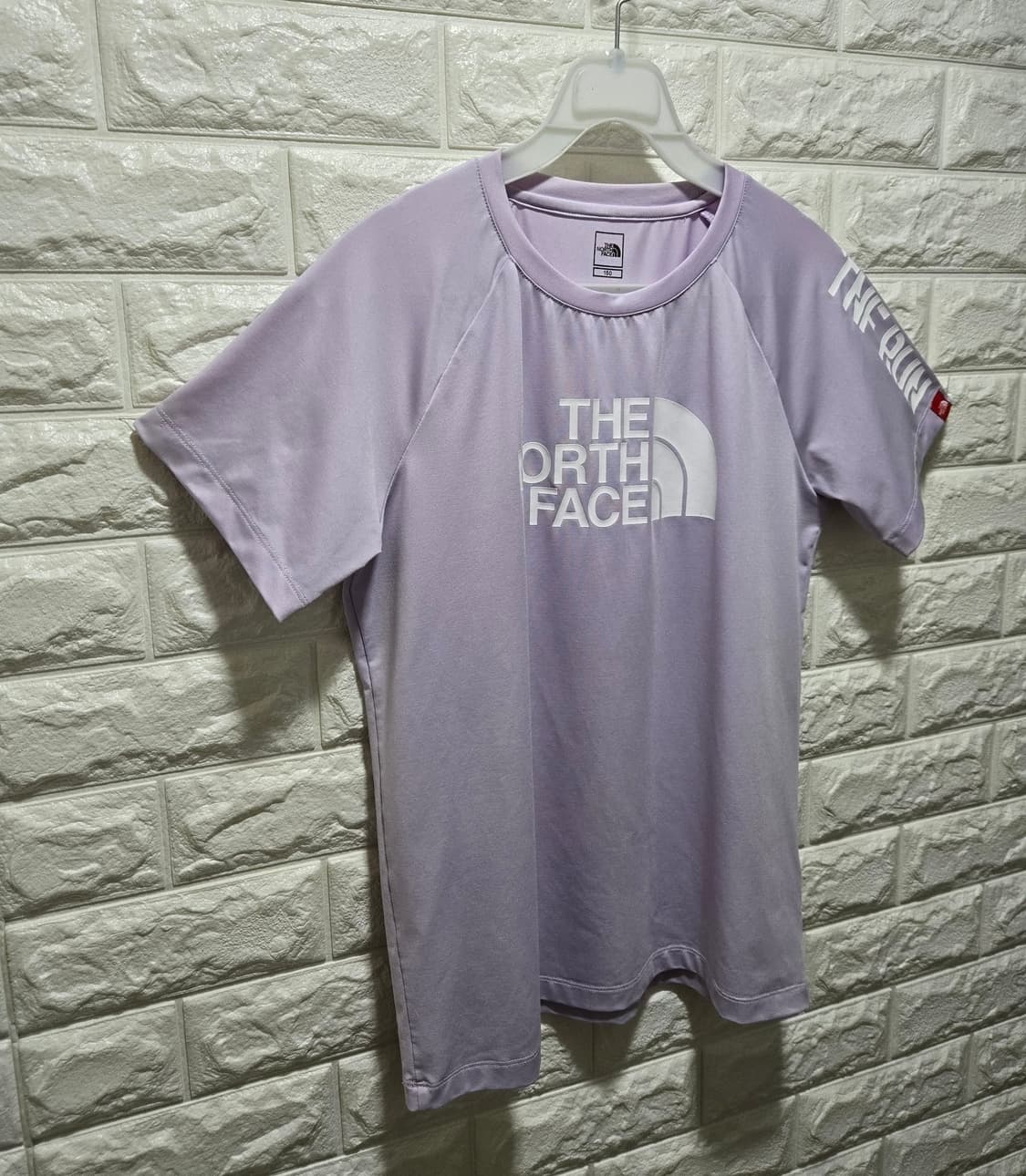 노스페이스 키즈 선 프리 빅로고 기능성 반팔티 150 상품이미지2