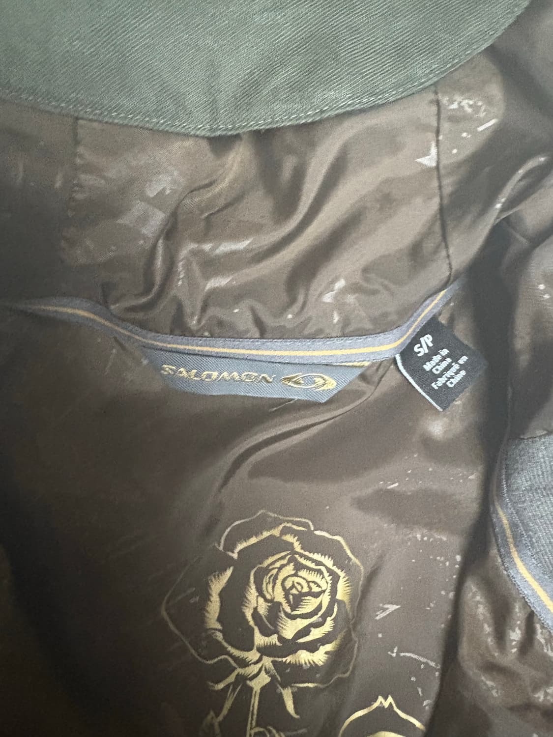 급처🔥 살로몬 카키 후드 야상  상품이미지4