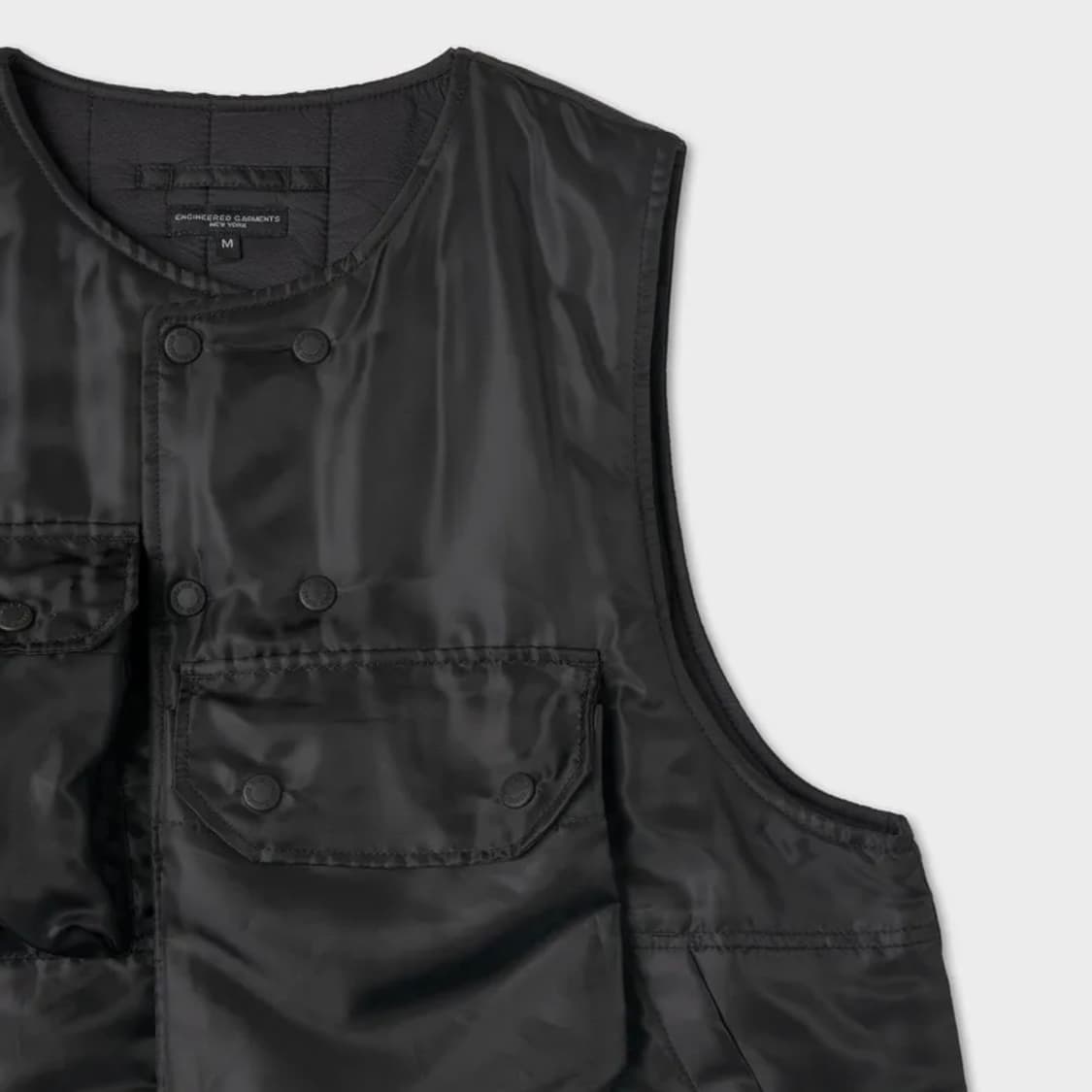 엔지니어드 가먼츠 22fw 커버 베스트 black 상품이미지2