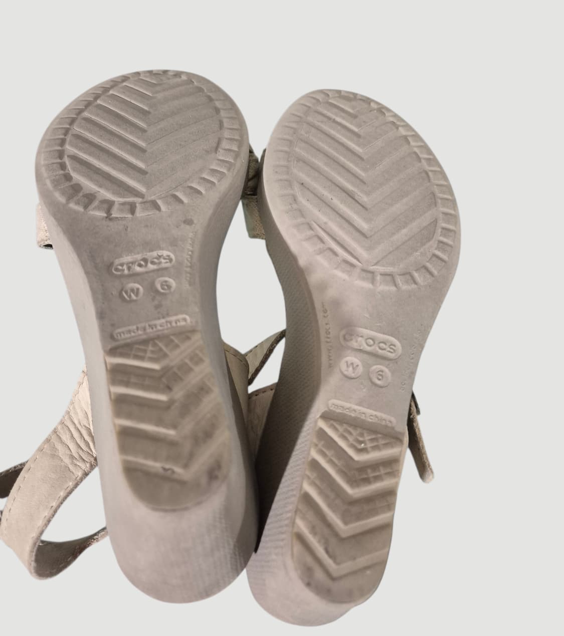 [230]크록스 빈티지 통굽 힐 샌들 Women 상품이미지5