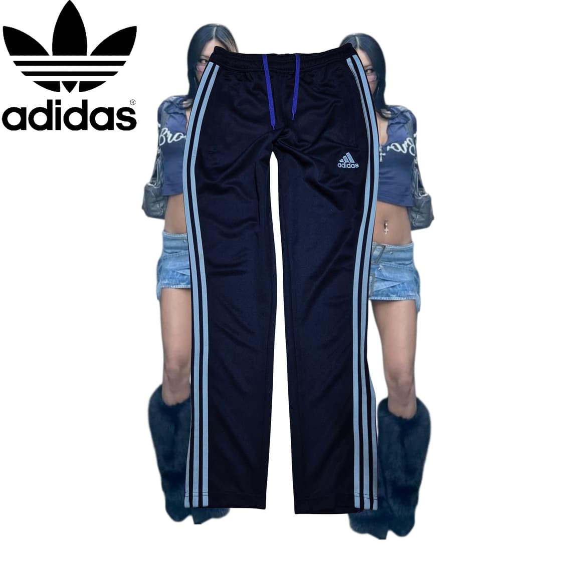 ADIDAS y2k Babyblue Track pants 상품이미지1