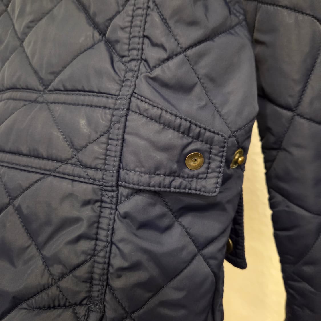 폴로 퀼팅 자켓 네이비 s 상품이미지10