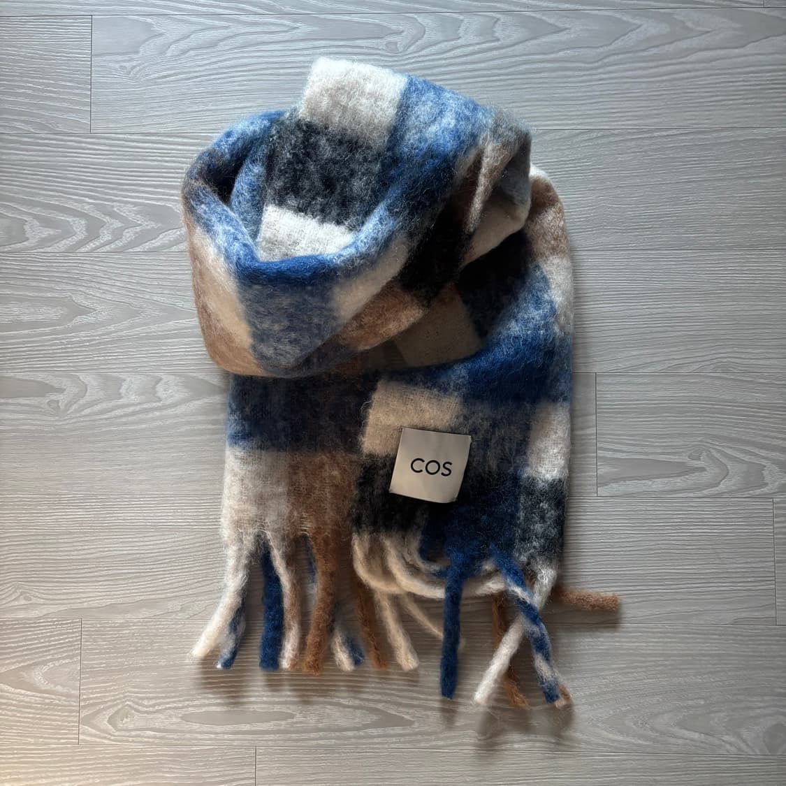 코스 오버사이즈 모헤어 머플러 상품이미지5