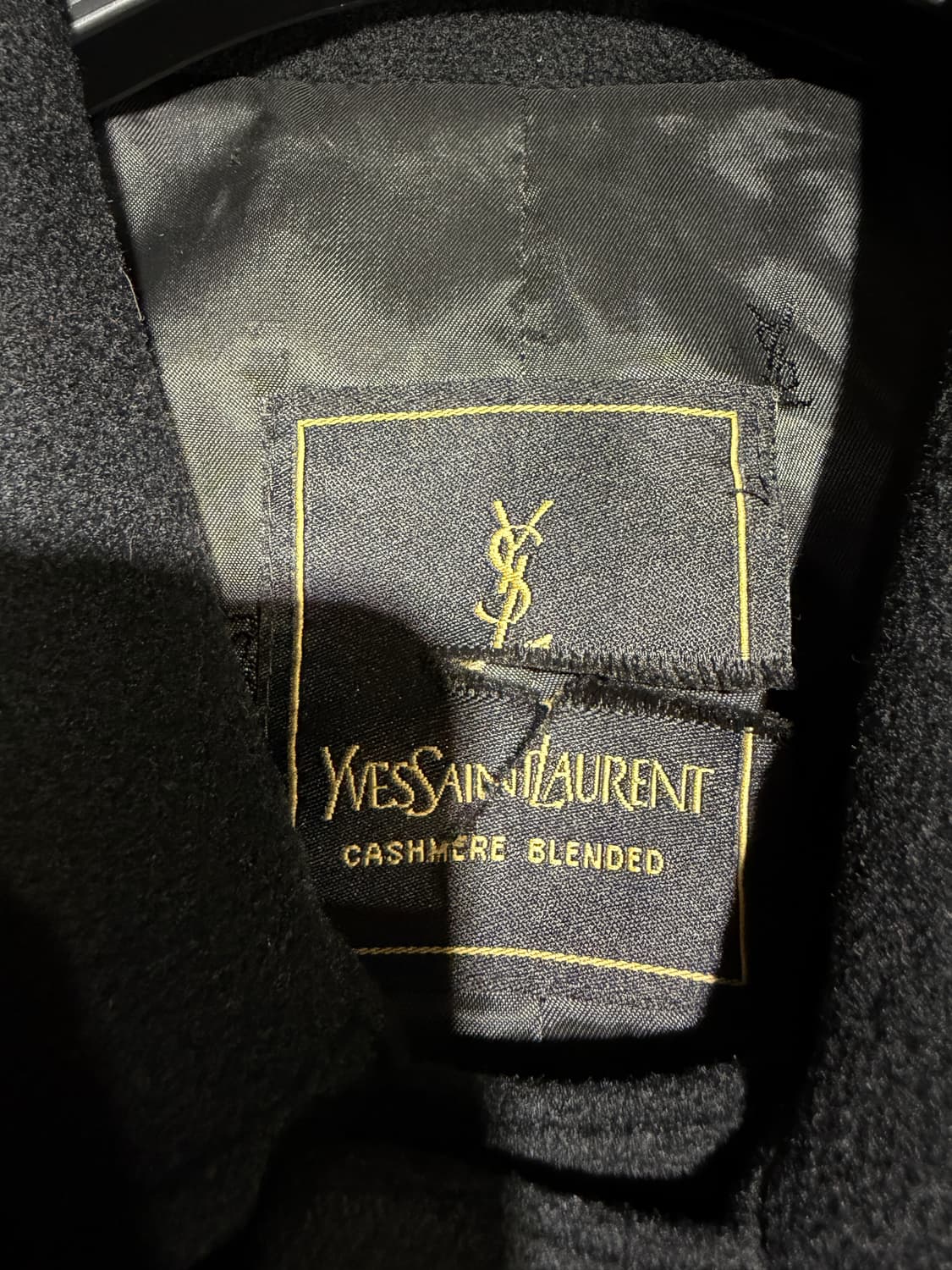 YSL 입생로랑 캐시미어 롱 코트 상품이미지6