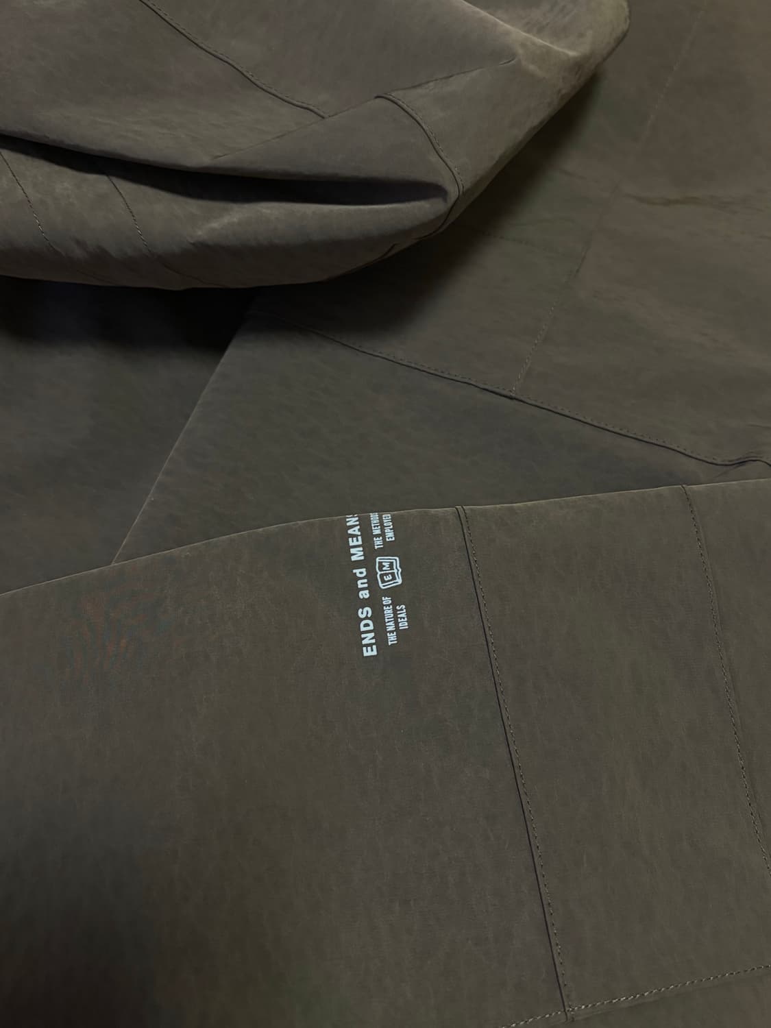 Ends and means 마운틴파카 그레이 카키 XL 앤즈앤민즈 상품이미지9