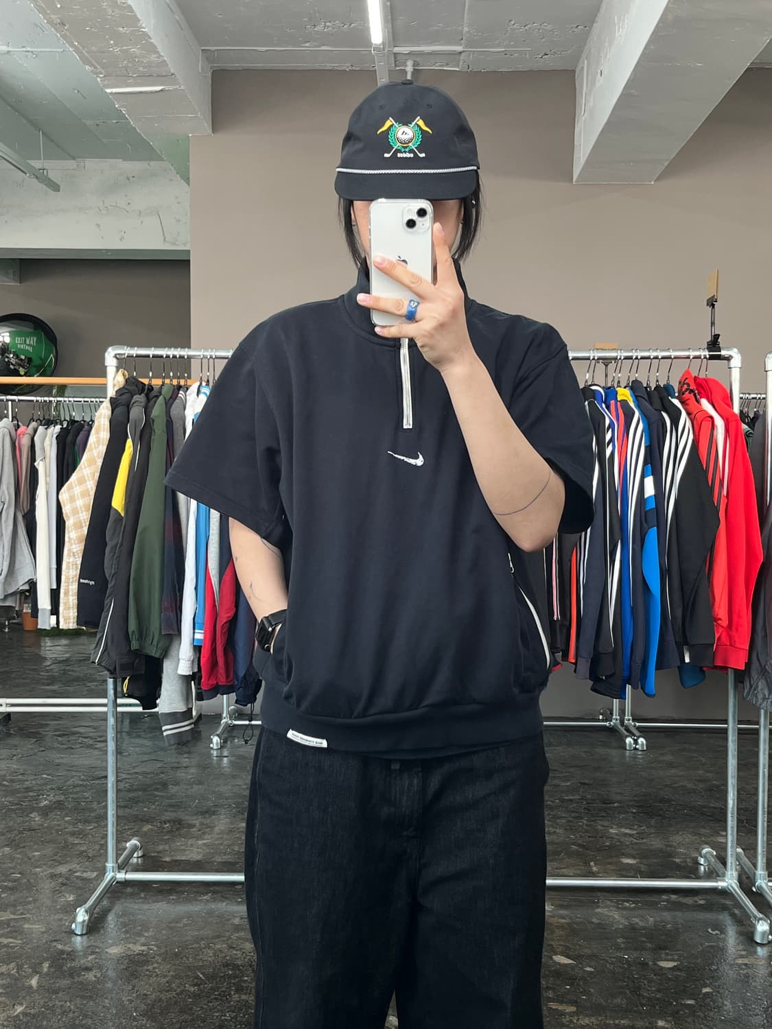 나이키 아노락 반팔 티셔츠 상품이미지3