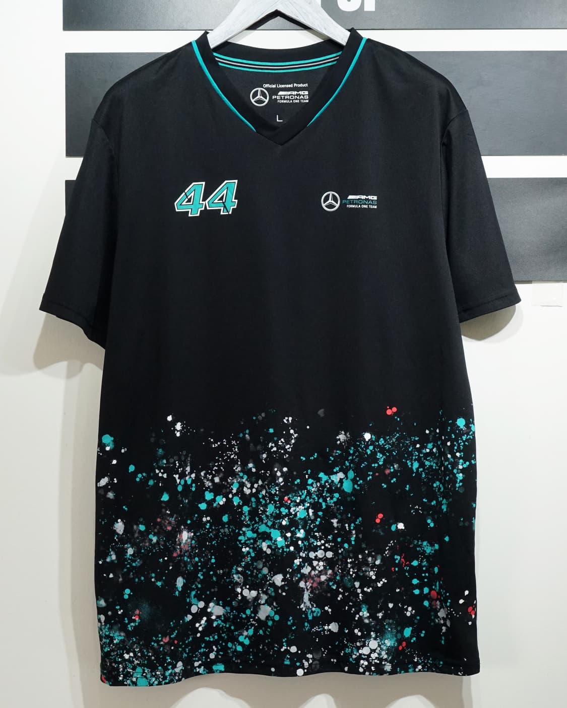 F1 루이스해밀턴 포뮬러1 벤츠 팀 티셔츠 상품이미지2