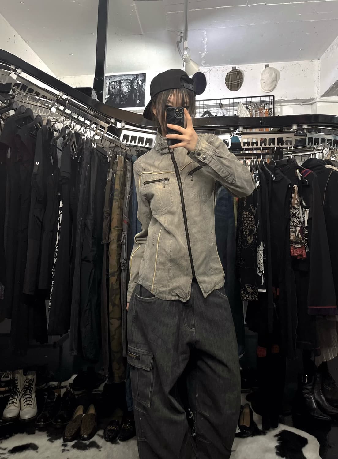 Bareback Realdress 버클 데님 자켓 상품이미지1