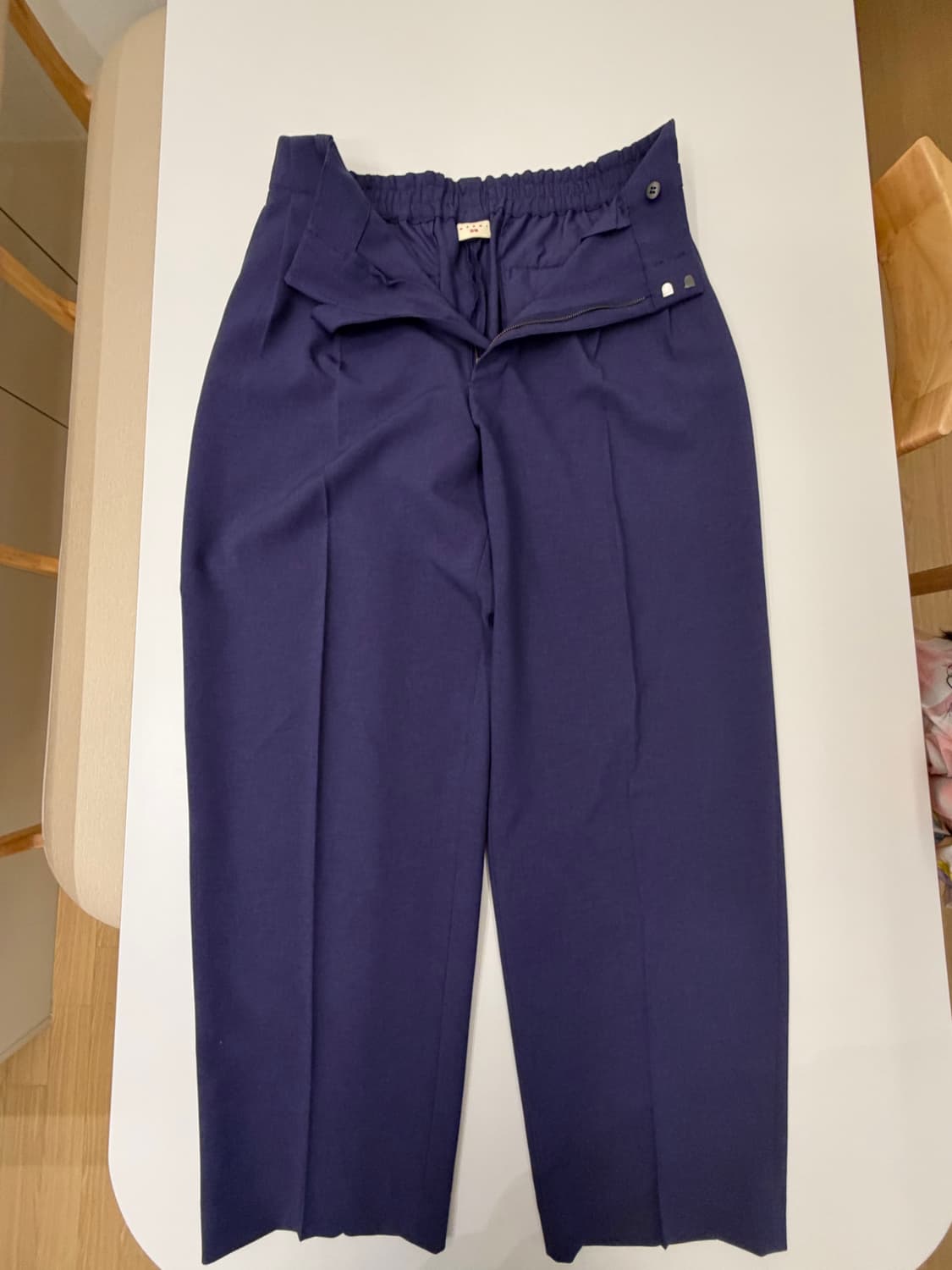 유니클로 마르니 네이비 슬랙스 L 민트급 상품이미지1